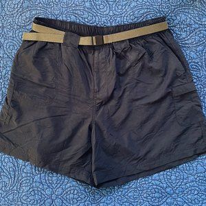 Black Columbia Sandy River Cargo Shorts Size 1X